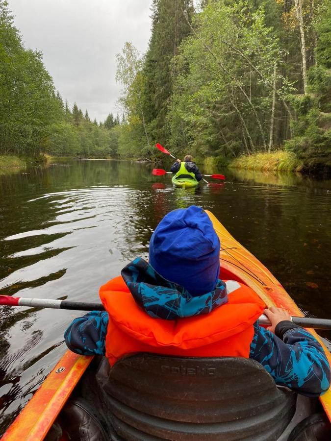 Stuga Ros Naturcamping Lagom Grasmark Экстерьер фото